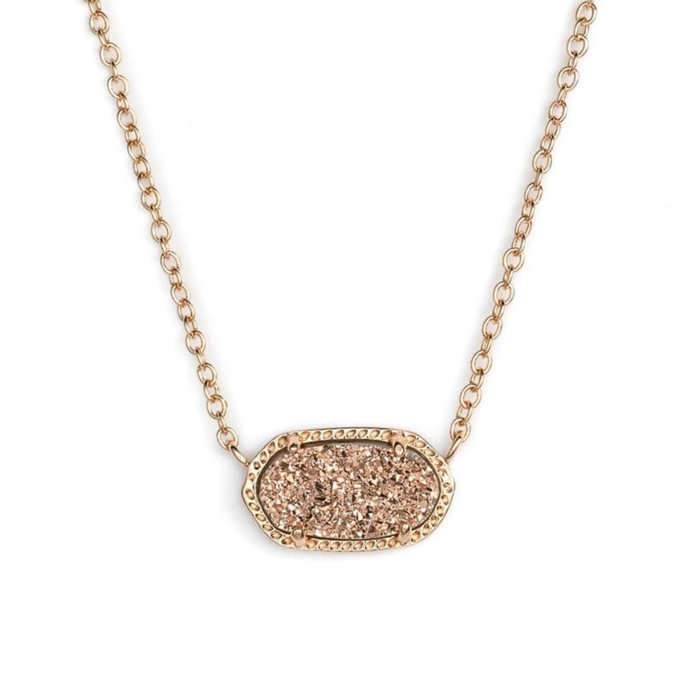 Kendra Scott Elisa Pendant in Rose Gold